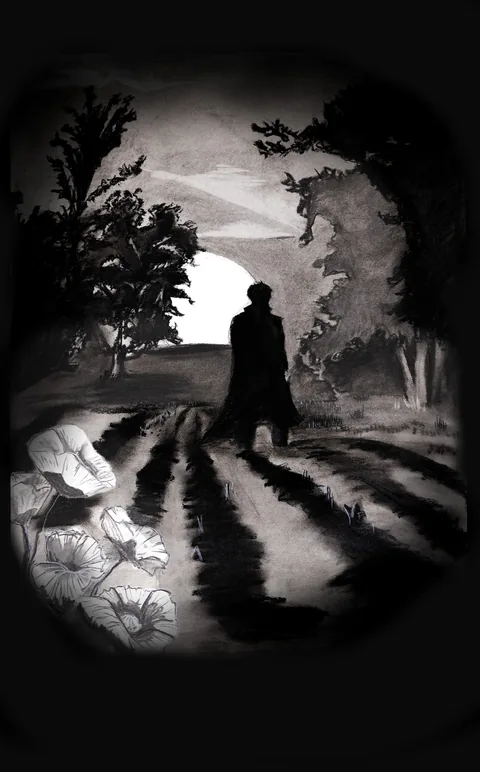 Illustration by Andrew Schwilling for Chapter 12: In Flanders Field