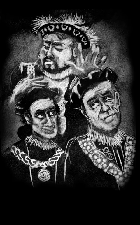 Illustration by Andrew Schwilling for Chapter 2: The Luther Problem